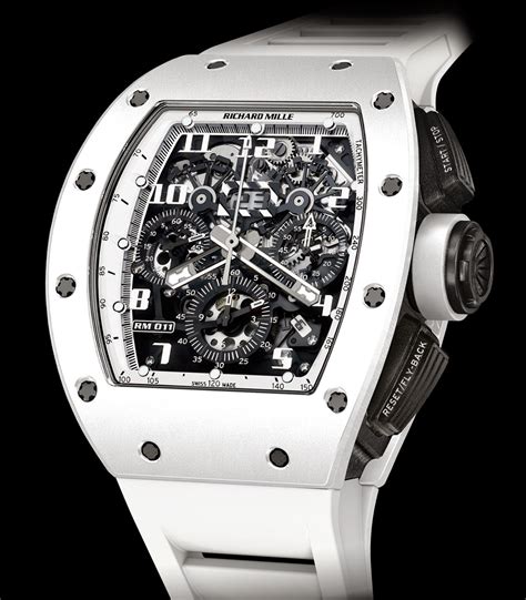 richard mille rm 11 prix|Richard Mille watch white ghost.